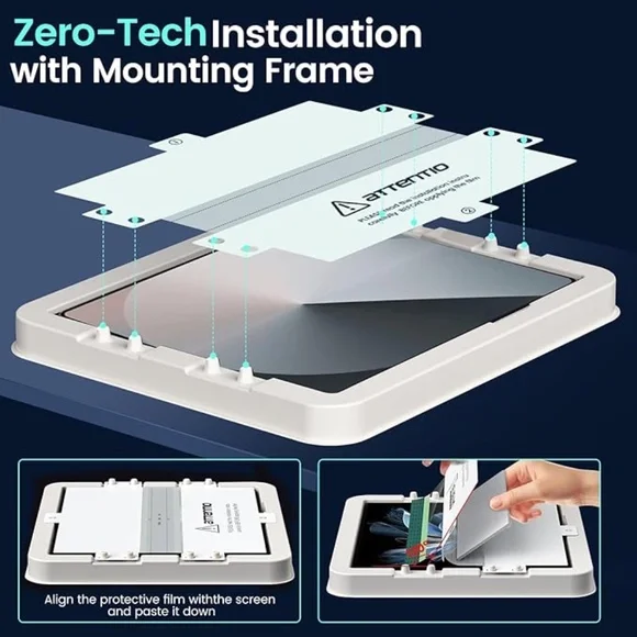 New Samsung Galaxy Z Fold 6 Screen Protector, 2 Pack - Picture 6 of 6